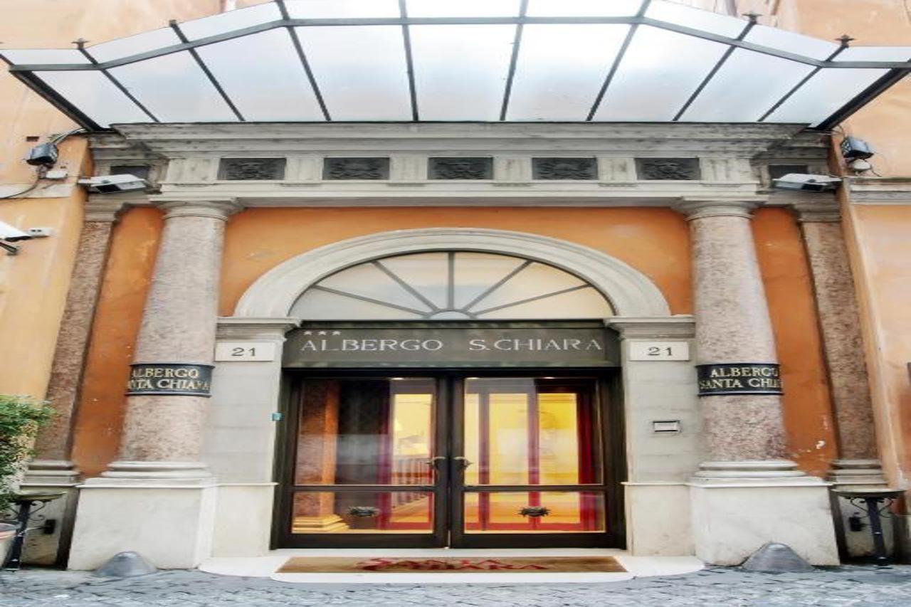 Hotel Albergo Santa Chiara Rome Luaran gambar